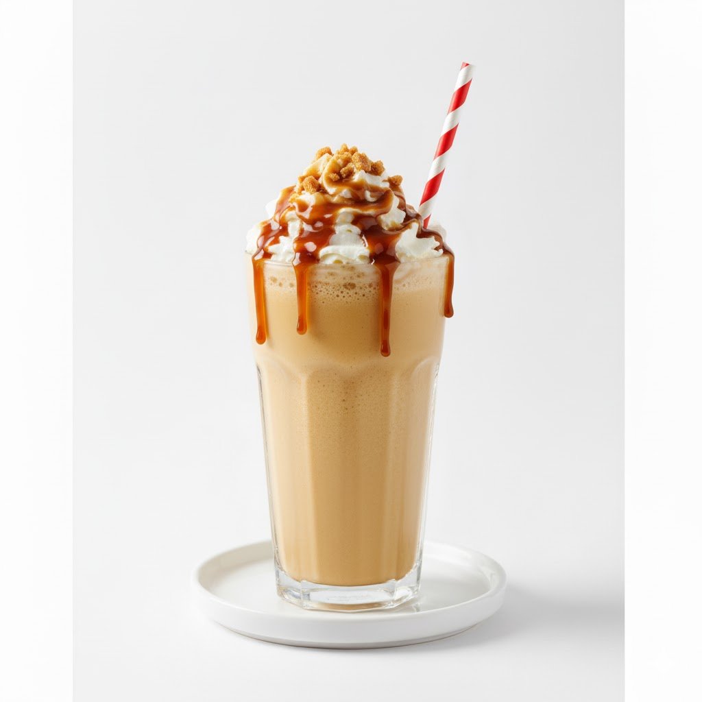 صورة ميلك شيك كراميل